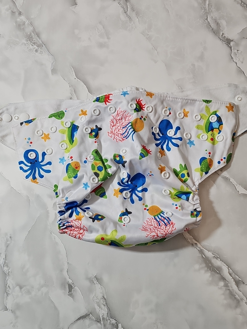 Large Reusable Pocket Cloth Diaper Adjustable Snaps